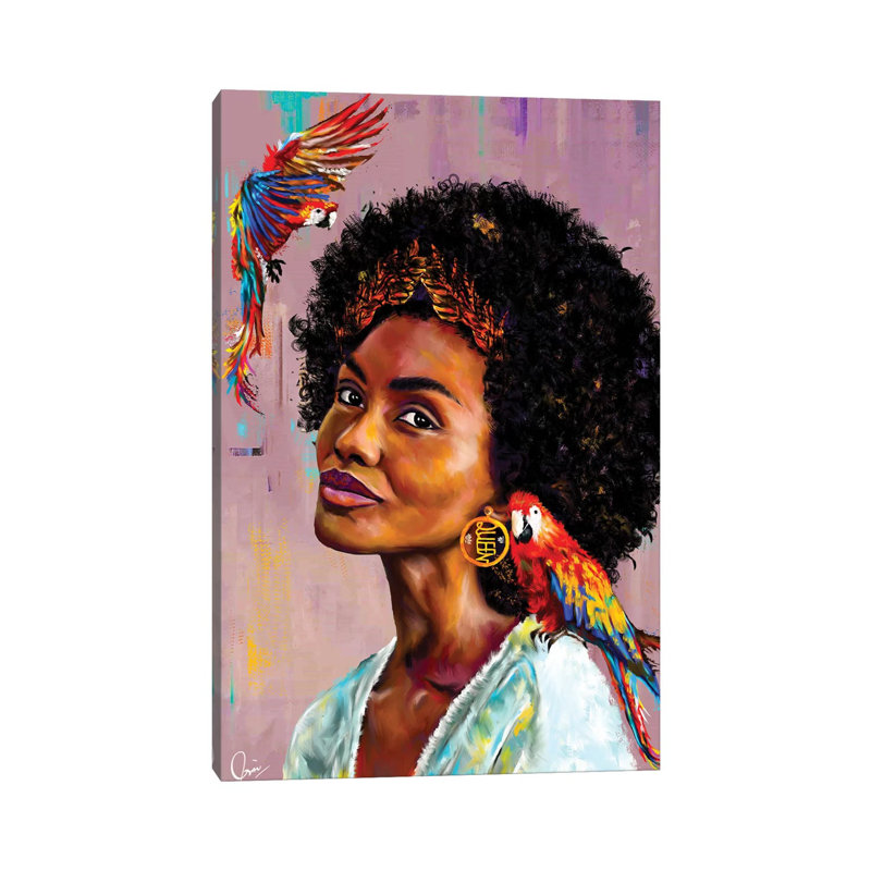 Lisa by Crixtover Edwin - Print on Canvas, Wrapped Canvas, 20.32 cm H x 30.48 cm W