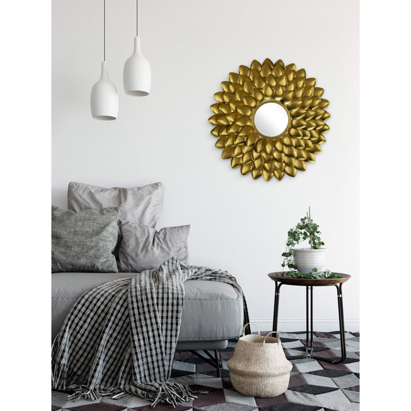 Alicai Metal Wall Mirror