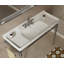 Lavabo en céramique avec 3 trous pré-percés Luxstone-129508269