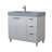 Binzel 39 " W 1 Single Vanity Bathroom Vanity With Top-1719440671-1719440669