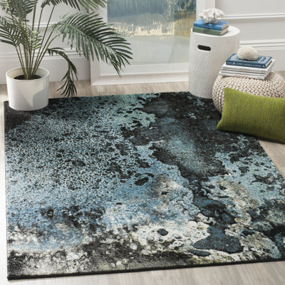 Glacier Performance Abstract Rug