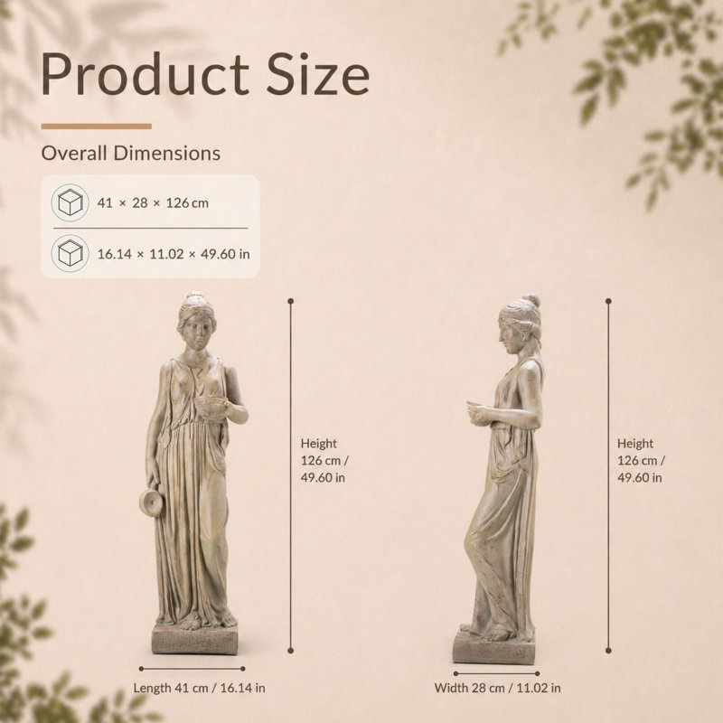 Magnesium Oxide Religious Garden Statue