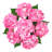 Artificial Hydrangea Flower Stem-1352487583