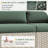 7-Piece Patio Conversation Set with Coffee Table and Cushions-1131246122-1107576649