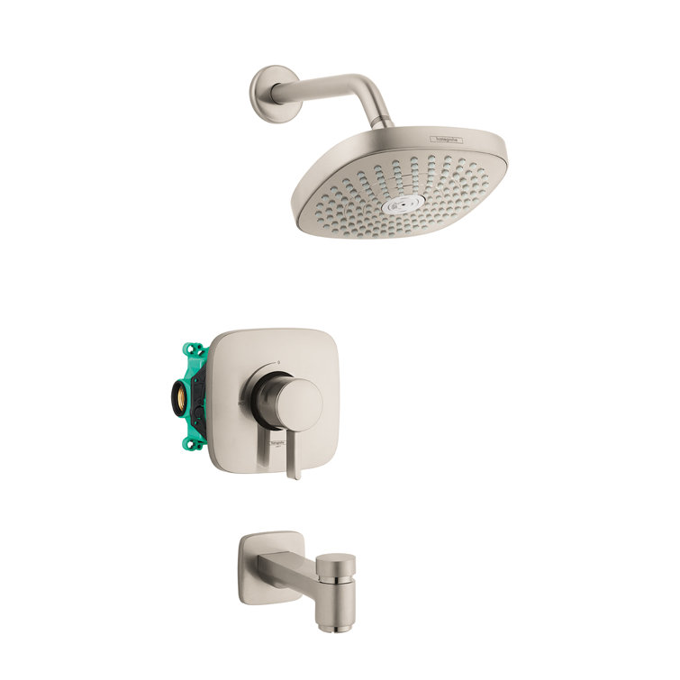 Croma Select E Pressure-Balanced Tub and Shower Faucet with Rough-in Valve