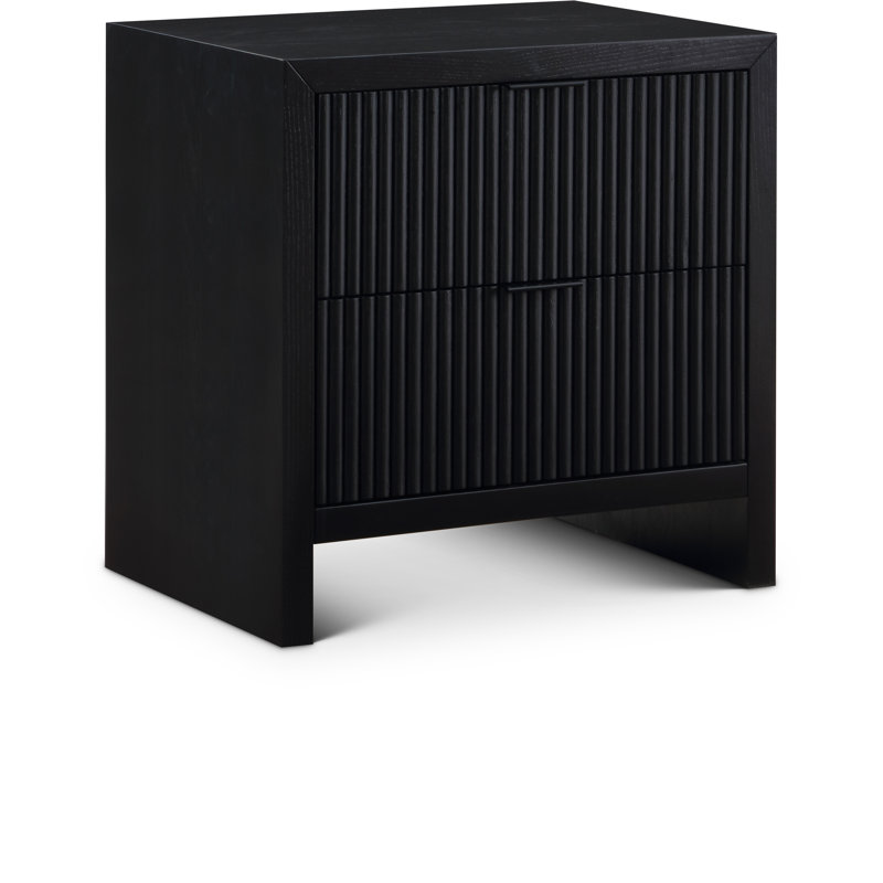 Table de chevet Fairfax, Noir