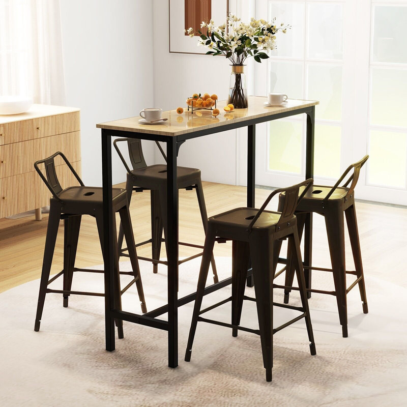 Agaath Bar Stool, Green