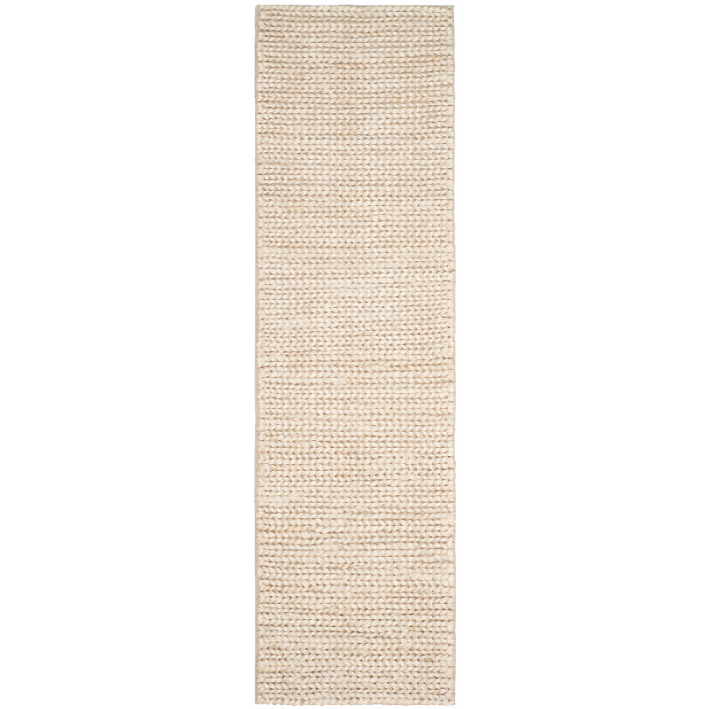 Tapis de zone ivoire Pennsburg, Tapis de couloir 2 pi 3 po x 8 pi