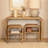 Tables gigognes en bois massif Doonbought