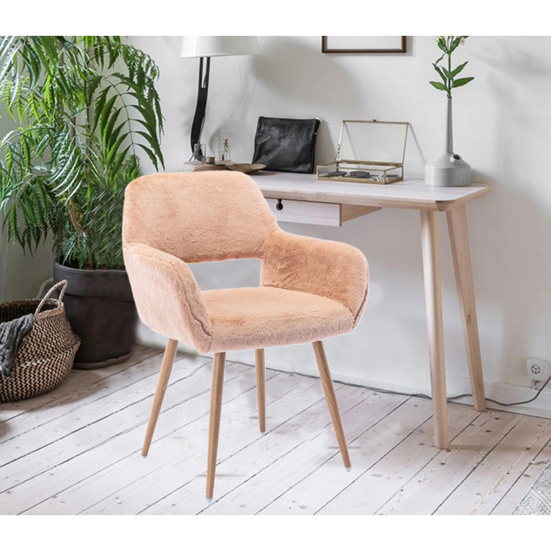 Legette Task Chair, Tan , Polyester/Polyester Blend
