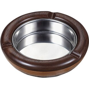 Visol Lokken White Ceramic Ashtray