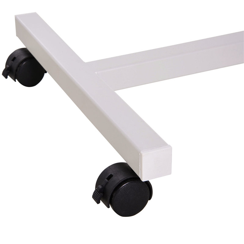 Height Adjustable Side Table, Brown