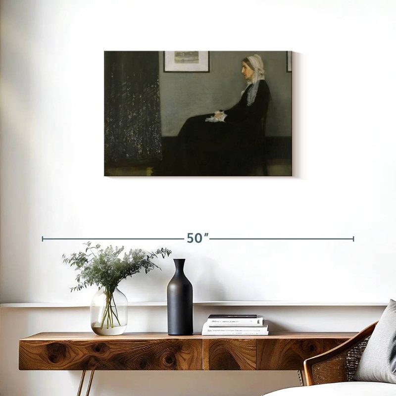 La mère de Leisha Whistler, H 20 po x l 30 po
