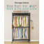 90cm Rolling Clothing Rack
