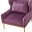 Fauteuil avec accoudoirs et canapé simple-1377501403