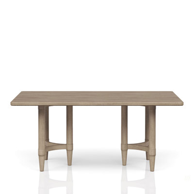Counter Height Dining Table In Sand Coloured Finish
