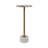 24" Cannes Agate And Marble Accent Table