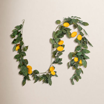 72" Lemon No Holiday Garland
