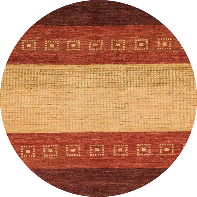 Southwestern Indoor Rug, Round 4'