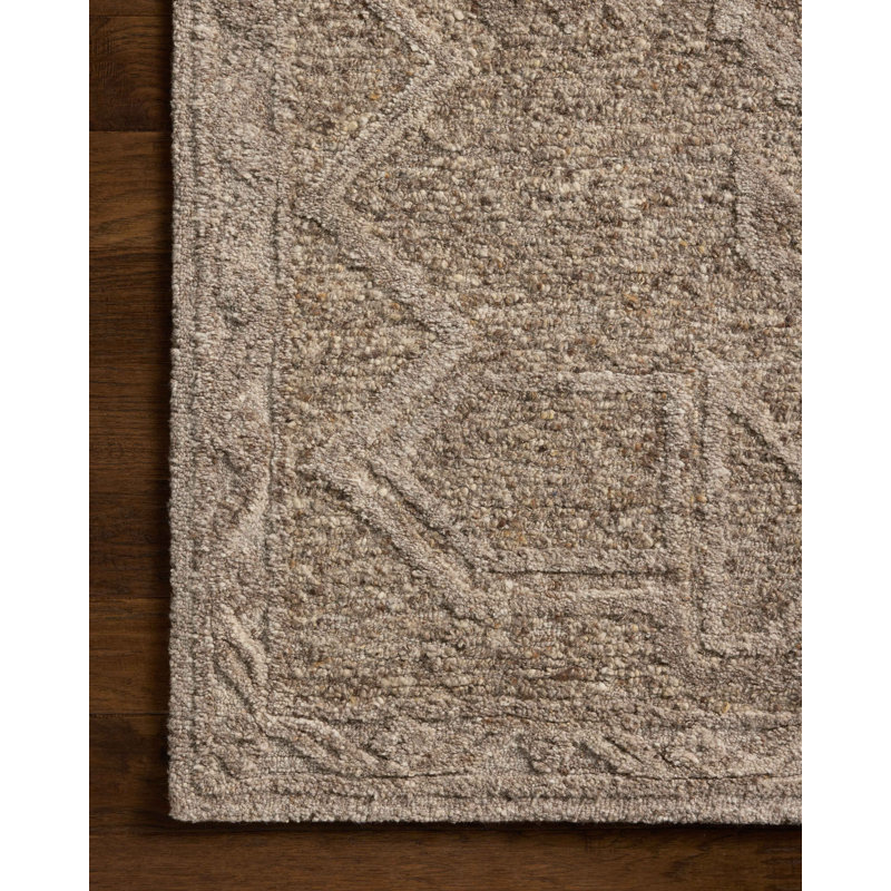  Mabel Bark / Graphite Area Rug, Rectangle 8'6" x 11'6"