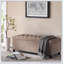 Banc de rangement touffeté à fermeture douce et confortable-913841364