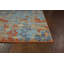Tapis bleu / corail-910286544