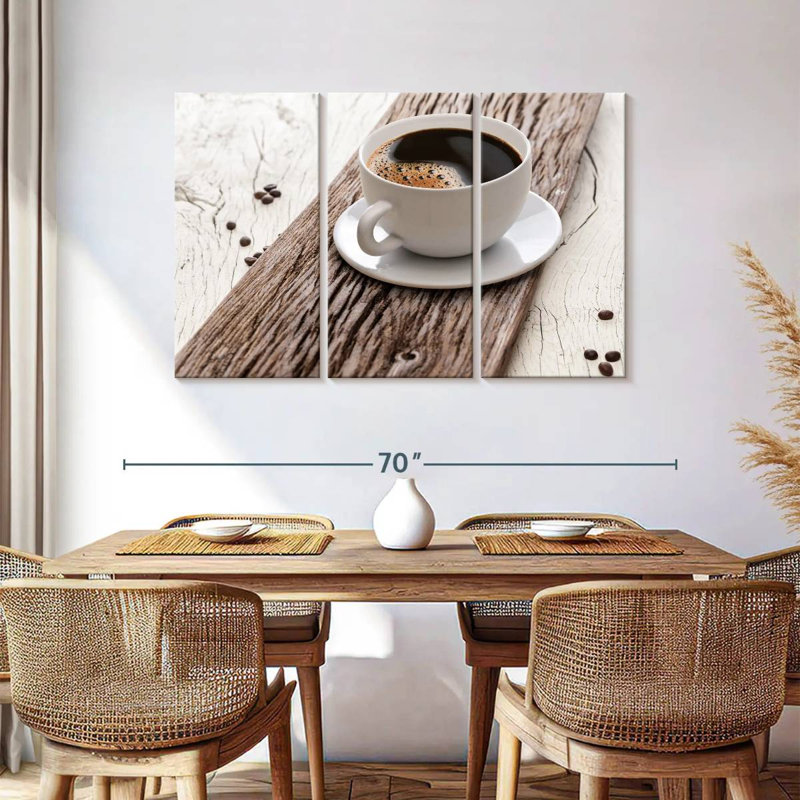 Yarlin Fresh Coffee In Cup, 36" H x 57" W