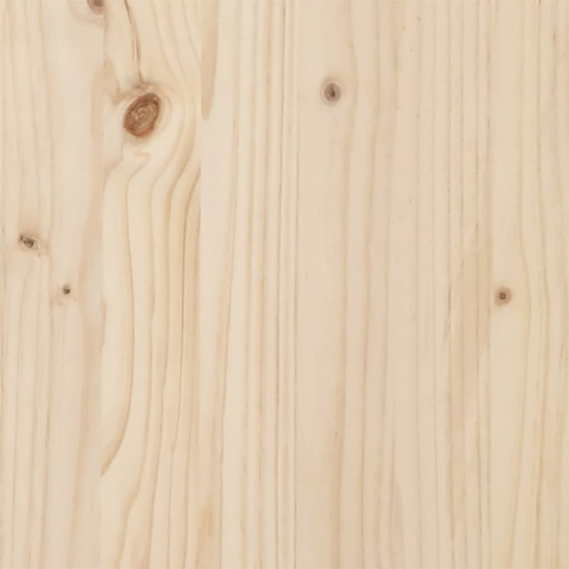 Brilliana Solid Wood Bed, European Double (140 x 200cm)
