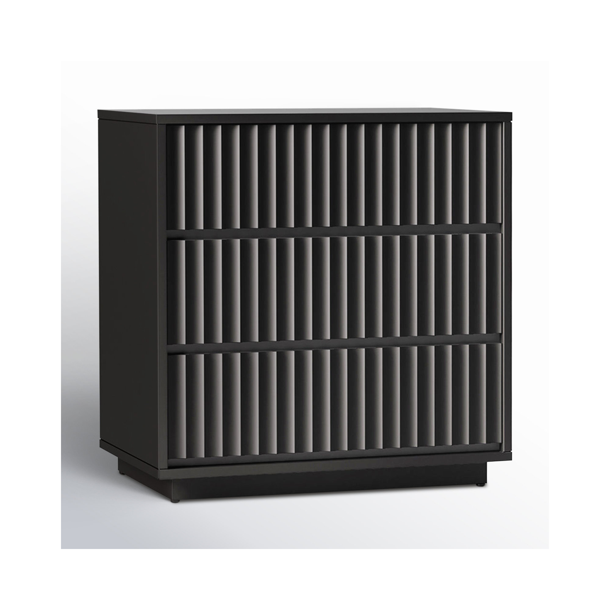 Paloma 3 - Drawer Dresser, Black