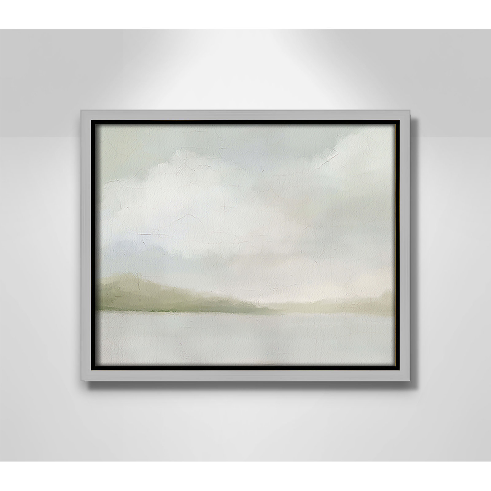 Queensland "A Tranquil Morning" Print, 9.5" H x 11.5" W, Silver