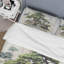 Ensemble de housse de couette en microfibre / polyester Japon Art Meditation Green Bonsai II-1664517944