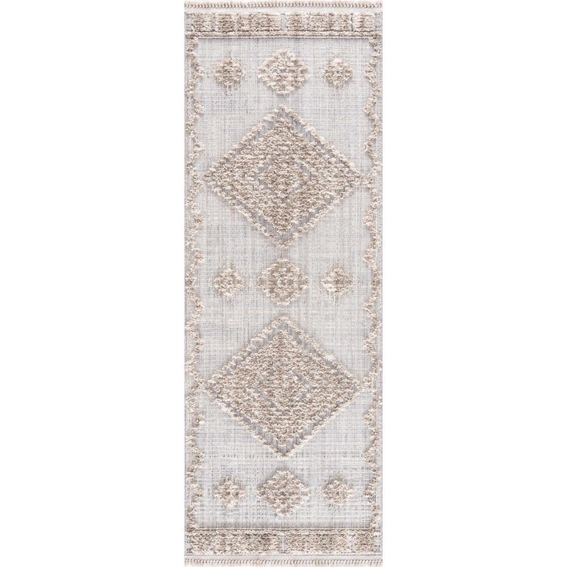Moroccan Indoor Rug, Runner 2'7" x 7'3"
