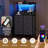 Smart Dresser with 11 Fabric Drawers, Built-in Charging Station with Wireless Charger, App-Controlled RGB LED Lights-1514257525