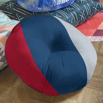 Striped Reversible Throw Pillow