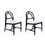 Arched Rattan Dining Chair-921647052