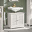 Lyonsdale 60cm Single Bathroom Vanity Base Only in White