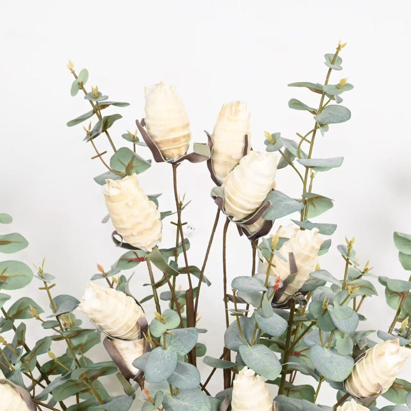 Branche d'eucalyptus artificiel 36 po pour remplisseur de vase