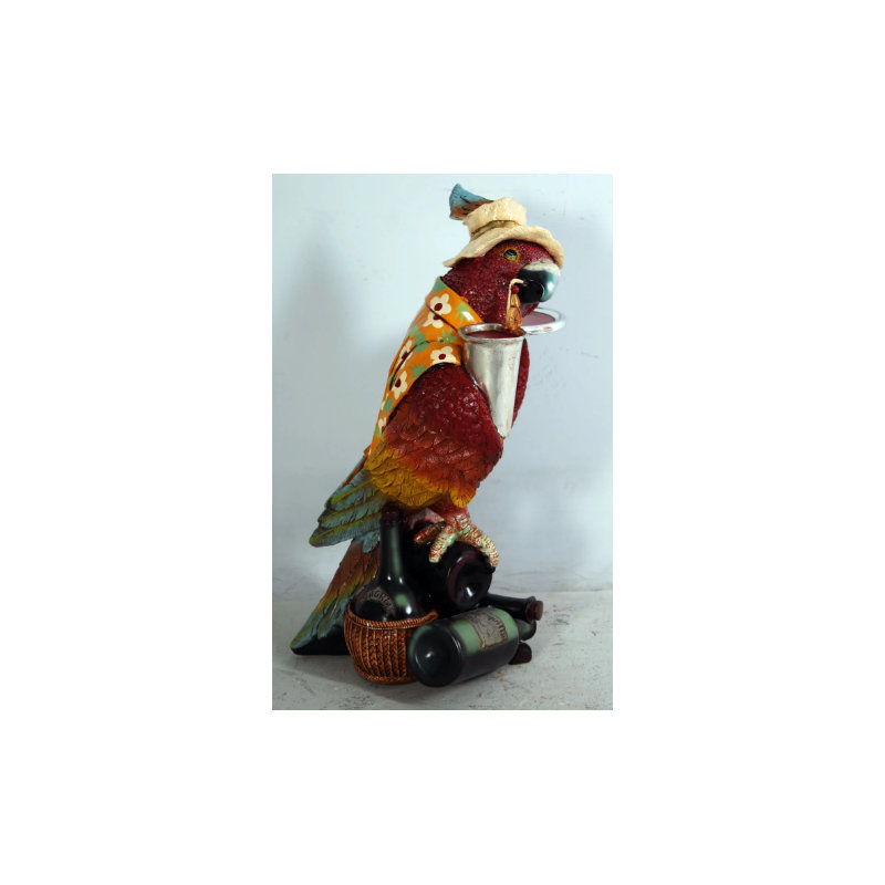 Statue de grand perroquet Jahmaal Butler
