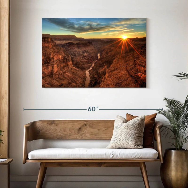 Alvord Toroweap Overrise Sunrise, H 30 po x l 45 po
