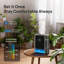 Humidificateur intelligent 8L DREO, 80 heures d'autonomie, brume chaude et froide jusqu'à 600 pi², contrôle précis de l'humidité, 1500 lumières RVB et 28 dB
