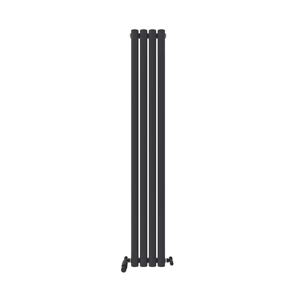 iBathUK Princia Vertical Single Oval Panel Radiator