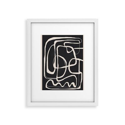 " Modern Minimalist One Line Art " by Nadja
