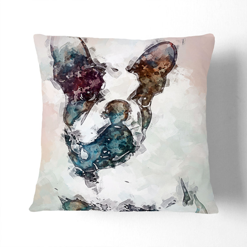 Square Throw Cushion, White, 40cm H x 40cm W x 15cm D