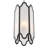 Pendant Rockefeller Bronze Highlight Finish White Glass