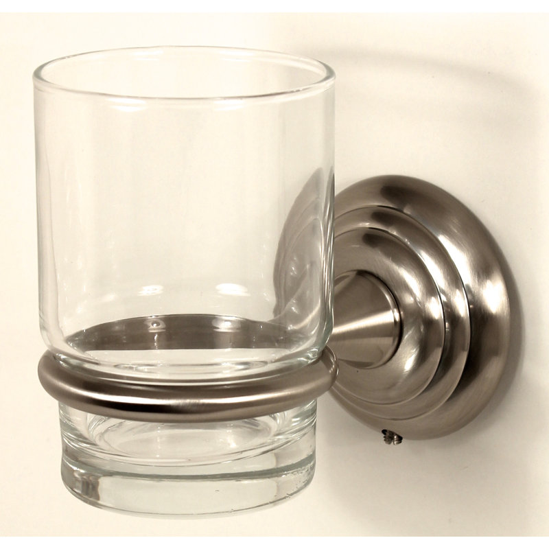 Porte-verre et porte-verres Gaen, Nickel satiné