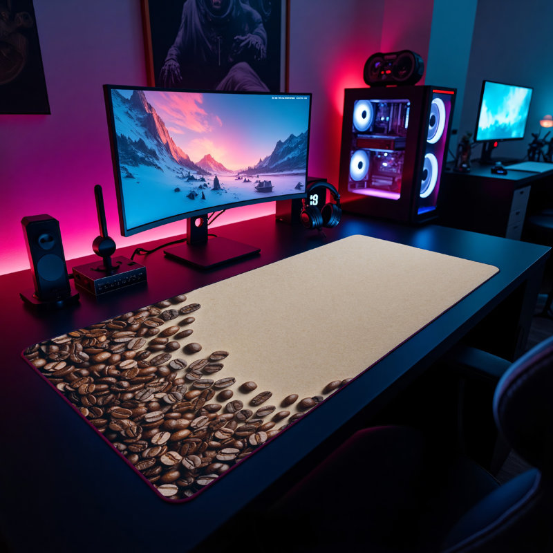 Polyester Desk Pad, 23.6x13.8