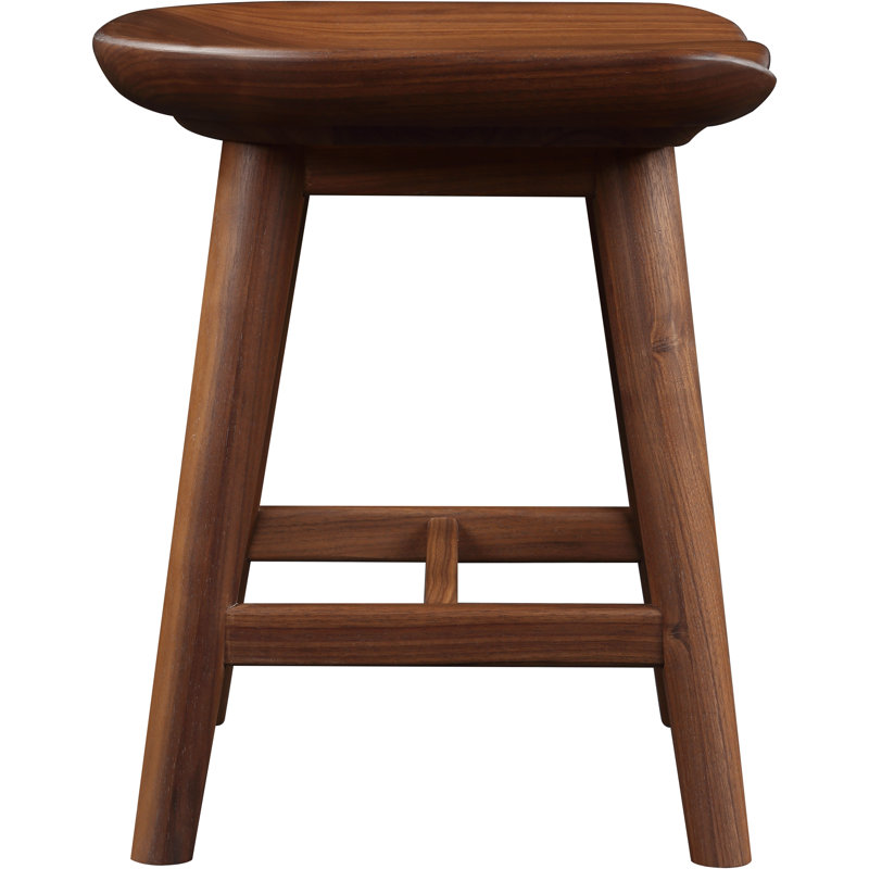 Walnut Grove 18" Wide Rectangle Footstool Ottoman