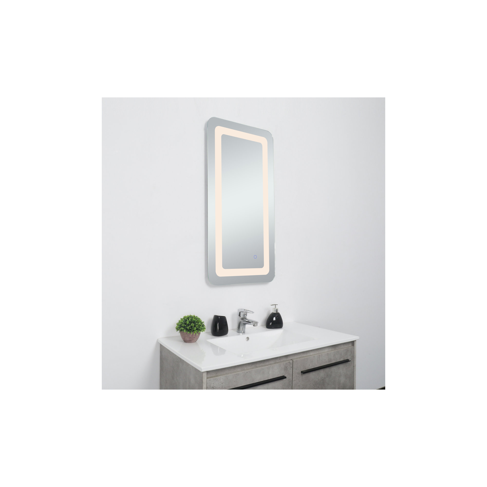 Juliane Mirror, 36" x 18", Rectangle
