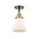 Iseabal Glass Semi Flush Mount