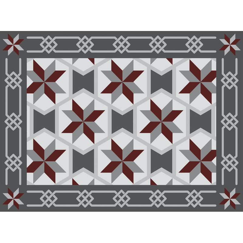 Knott Vinyl Abstract Rectangle Placemat
